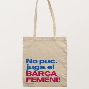 Totebag "Barça femení"