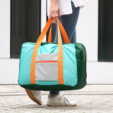 Load image into Gallery viewer, Bolsa Viaje Verde-Azul
