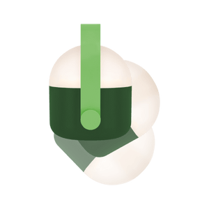 Lámpara portátil Verde