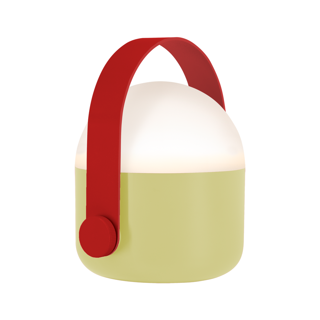 Lámpara portátil Roja