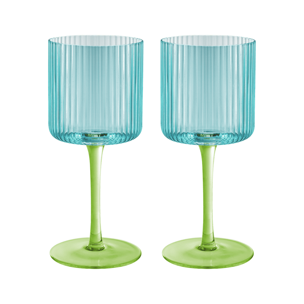 Set copas azul