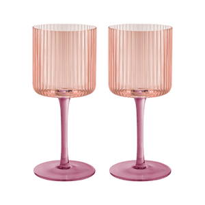 Set copas rosas