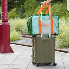 Cargar imagen en el visor de la galería, Bolsa Viaje Verde-Azul
