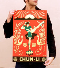 Cargar imagen en el visor de la galería, Chun-Li 50x70cm.
